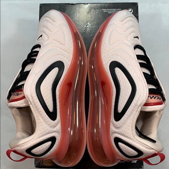 W THE AIR MAX 720 Light Soft Pink/Gym Red - Picture 7 of 16